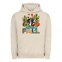 Pigment French Oak Howdy Fall Urban Hoodie - texasbilliewilder