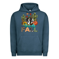 Pigment Midnight Navy Howdy Fall Urban Hoodie - texasbilliewilder