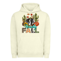 Pigment Pistachio Howdy Fall Urban Hoodie - texasbilliewilder