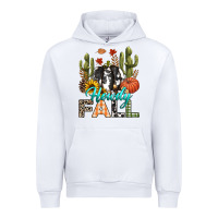 White Howdy Fall Urban Hoodie - texasbilliewilder