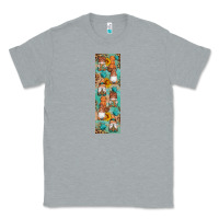 Heather Grey Fall Gnomes Classic Tee - Artiststas