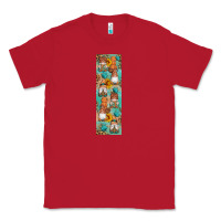 Red Fall Gnomes Classic Tee - Artiststas