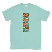 Seafoam Fall Gnomes Classic Tee - Artiststas