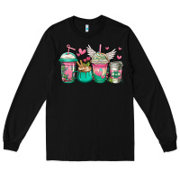 Black best mom ever mothers day coffee cups Long Sleeve Tee - Jasminsmagicworld
