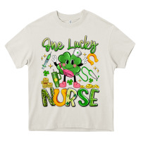 Cream one lucky nurse Heavy Core Tee - Artiststas