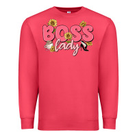 Cardinal boss lady Premium Sweatshirt - MaliasSmallBusiness