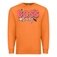 Carrot boss lady Premium Sweatshirt - MaliasSmallBusiness