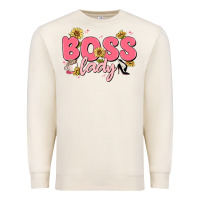 Sandshell boss lady Premium Sweatshirt - MaliasSmallBusiness