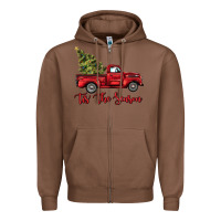 Chestnut tis the season Zipper Hoodie - BarkalooDesign