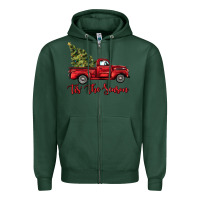 Sports Green tis the season Zipper Hoodie - BarkalooDesign
