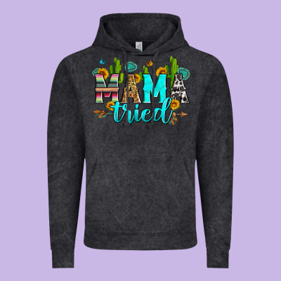 Mama Tried Vintage Hoodie Designed By Zillion Design Studio