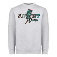 Heather Grey aunt vibes Heavyweight Sweatshirt - SublimationCraftShop