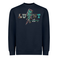 Navy aunt vibes Heavyweight Sweatshirt - SublimationCraftShop
