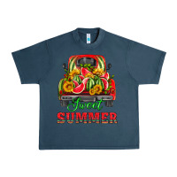 Midnight Navy sweet summer watermelon and truck Urban Heavy Tee - HRA Design Shop