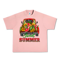Salmon sweet summer watermelon and truck Urban Heavy Tee - HRA Design Shop
