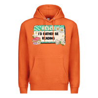 Carrot hello id rather be reading Premium Hoodie - Artiststas