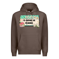 Coffee hello id rather be reading Premium Hoodie - Artiststas