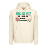 Tofu hello id rather be reading Premium Hoodie - Artiststas
