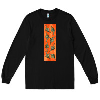 Black dinosaur brontosaurus pen wrap Long Sleeve Tee - Artiststas