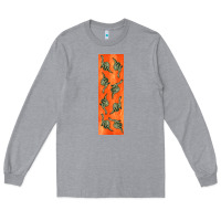 Heather Grey dinosaur brontosaurus pen wrap Long Sleeve Tee - Artiststas