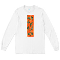 White dinosaur brontosaurus pen wrap Long Sleeve Tee - Artiststas