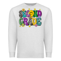Oatmeal Heather second grade Premium Sweatshirt - NancyCooperArtShop