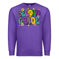 Purple second grade Premium Sweatshirt - NancyCooperArtShop