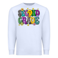White second grade Premium Sweatshirt - NancyCooperArtShop