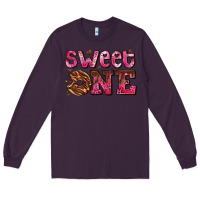 Plum sweet one donut Long Sleeve Tee - AdoDesignShop