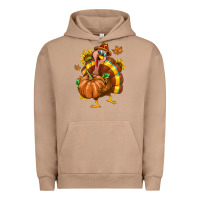 Pigment Burro Thanksgiving Turkey Urban Hoodie - texasbilliewilder