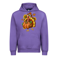 Tulip Thanksgiving Turkey Urban Hoodie - texasbilliewilder