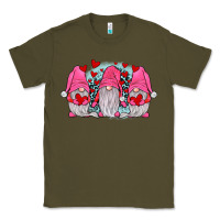 Army Green gnomies valentines day Classic Tee - JahusDesignShop
