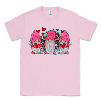 Bubblegum Pink gnomies valentines day Classic Tee - JahusDesignShop