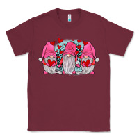 Burgundy gnomies valentines day Classic Tee - JahusDesignShop