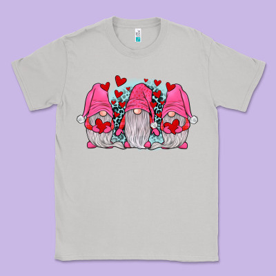 Gnomies Valentines Day Classic Tee Designed By Jahusdesignshop