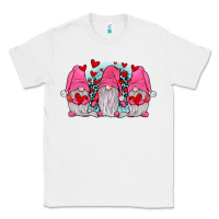 White gnomies valentines day Classic Tee - JahusDesignShop