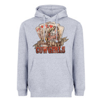 Heather Grey long live cowgirls cards Heavyweight Hoodie - NancyCooperArtShop