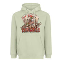 Matcha long live cowgirls cards Heavyweight Hoodie - NancyCooperArtShop