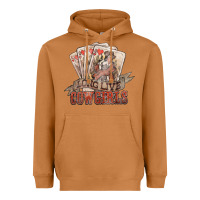 Meerkat long live cowgirls cards Heavyweight Hoodie - NancyCooperArtShop