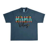 Midnight Navy mama vibes Urban Heavy Tee - CowhideDigitalArt