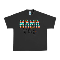 Pigment Black mama vibes Urban Heavy Tee - CowhideDigitalArt