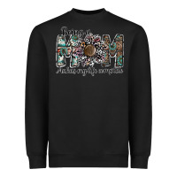 Black being a mom makas my life complete Heavyweight Sweatshirt - SublimationCraftShop