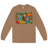 Toasted Coconut y'all gonna learn today pumpkin and pen Long Sleeve Tee - AdoDesignShop