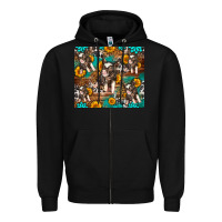 Western Pigs Zipper Hoodie | Teevron