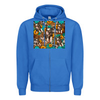 True Royal Western Pigs Zipper Hoodie - LillyAllenDesigns