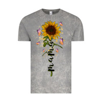 Cloud Rock mama sunflower Vintage Tee - RacoonDesign