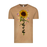 Vintage Camel mama sunflower Vintage Tee - RacoonDesign