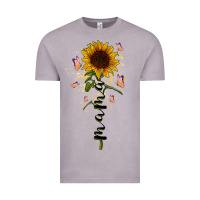 Vintage Zinc mama sunflower Vintage Tee - RacoonDesign