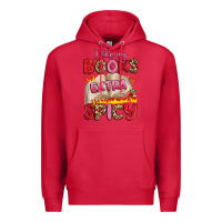 Cardinal i like my books extra spicy Premium Hoodie - Artiststas