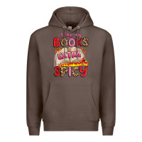Coffee i like my books extra spicy Premium Hoodie - Artiststas